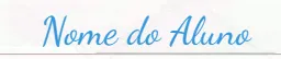 Cor aplicada ao nome no certificado