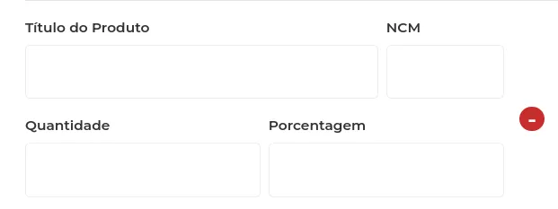 Dados do segundo item do combo preenchidos