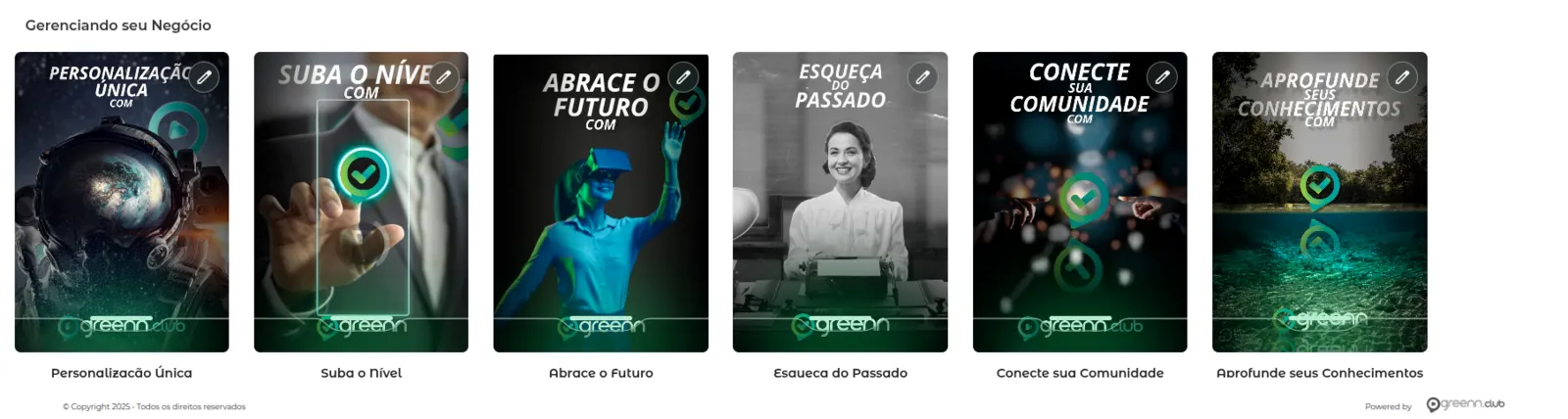 Curso exibido na nova categoria