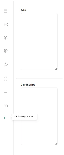 Botão + com a opção Java Script e CSS