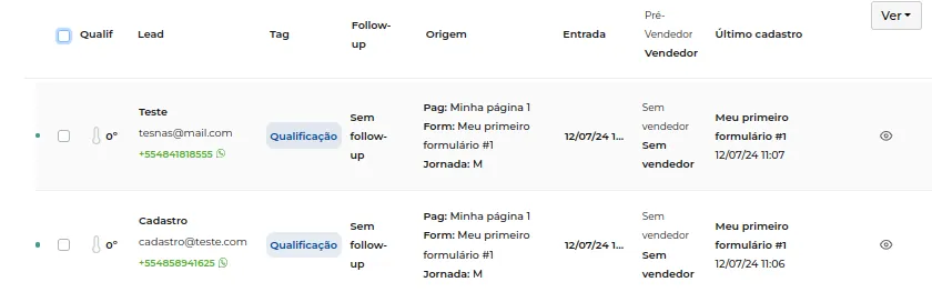 Tela do passo: E pronto, a Tag já foi atualizada