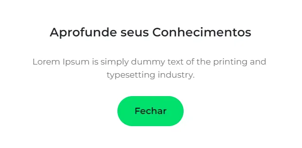 Resumo exibido nas informações do curso