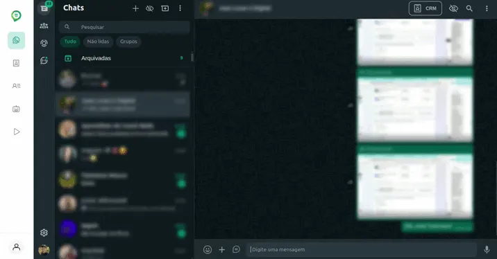 Botões de pausar e dar play nas automações