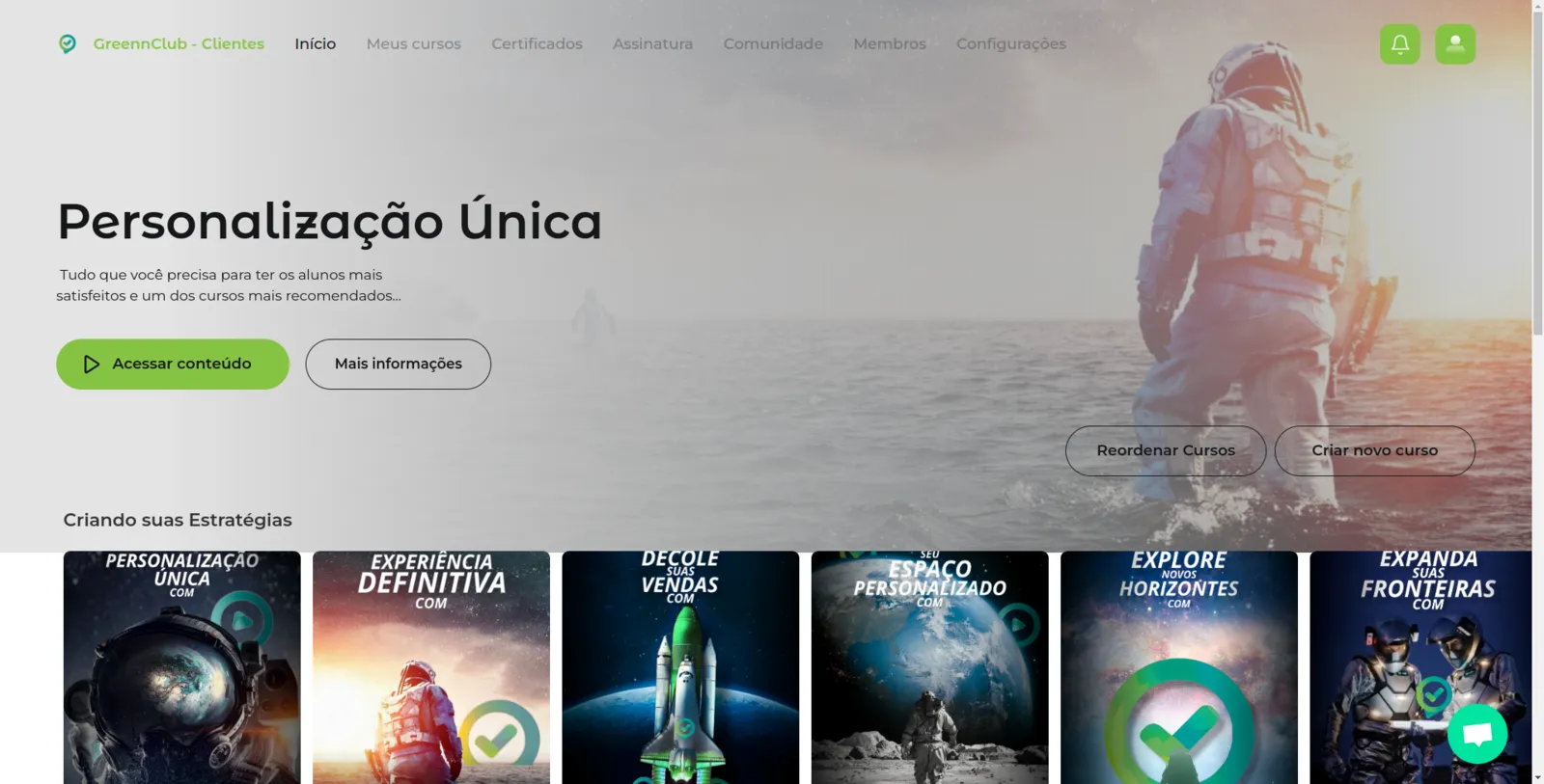 Painel com a imagem de fundo aplicada