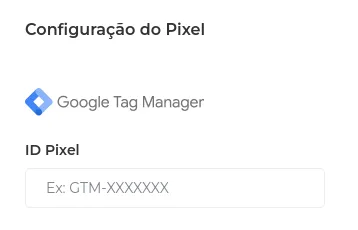 Campo ID do pixel