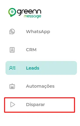 Botão Disparar para iniciar as automações