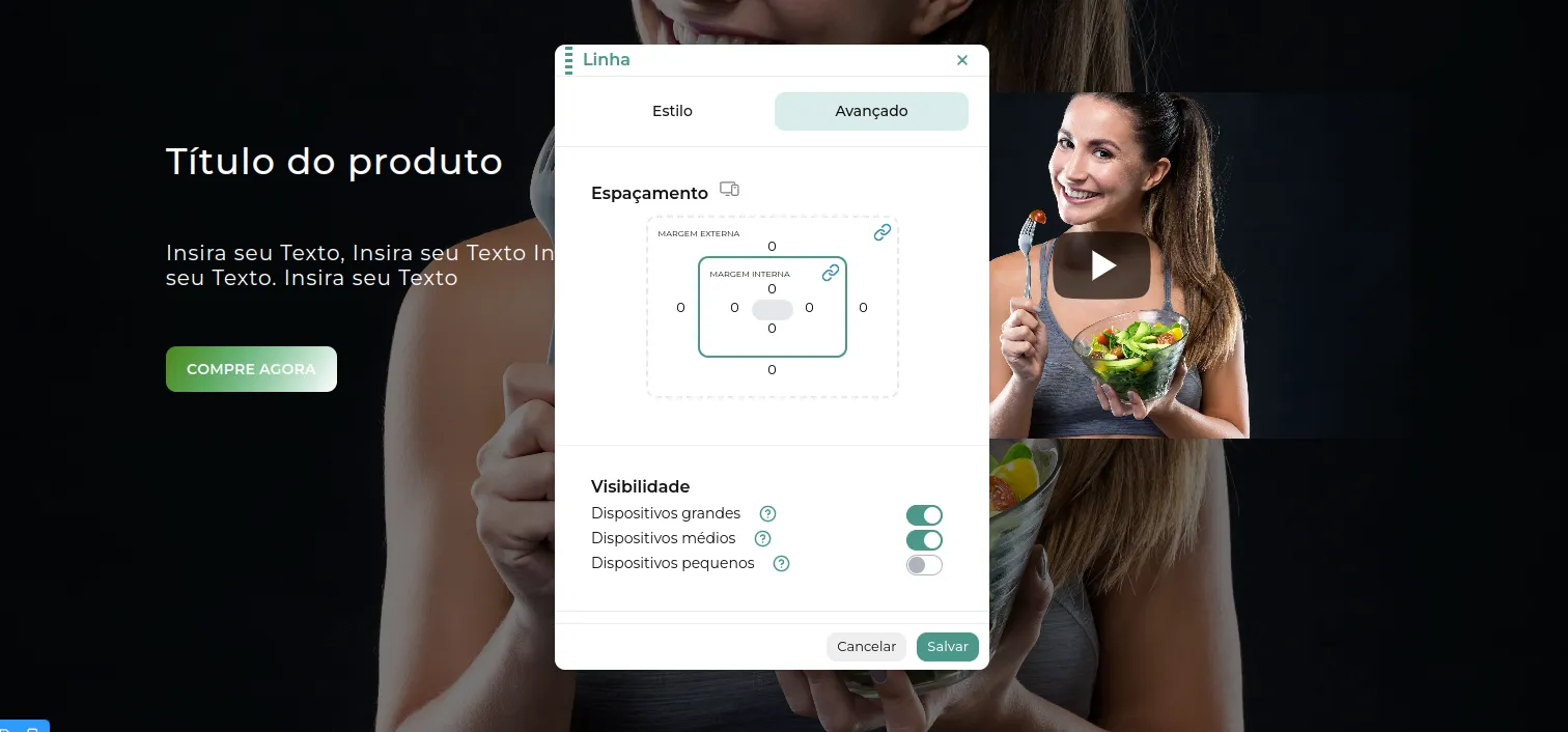 Opção de desativar a visualização para mobile