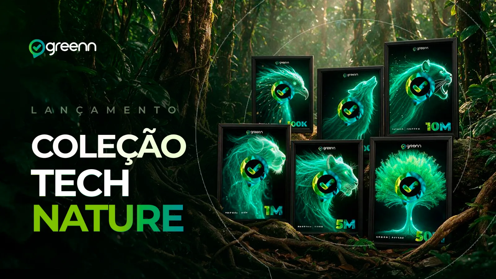 Coleção TechNature: as placas de faturamento da Greenn